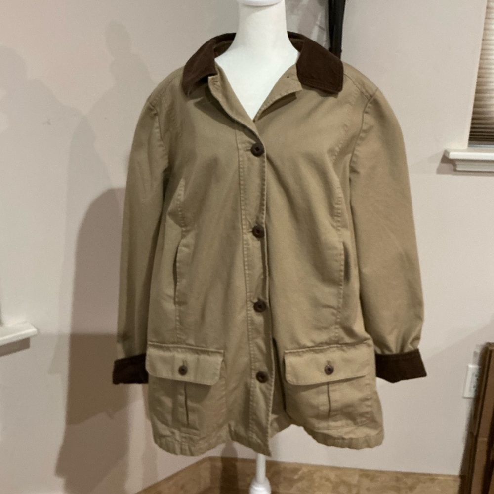 LNWOT L.L. Bean Flannel Lined Barn Jacket Size 2X
